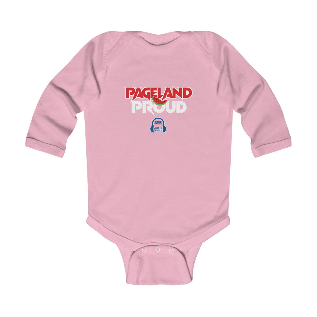 Pageland Proud - Interactive Audio Infant Long Sleeve Bodysuit
