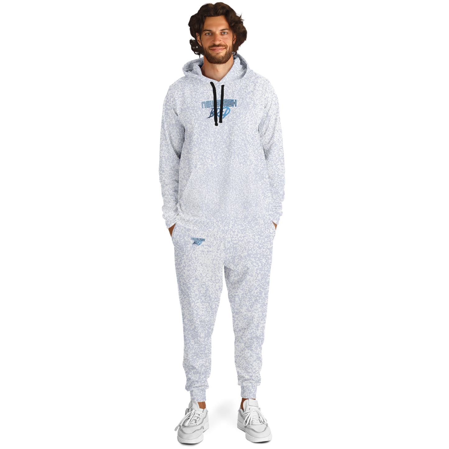 Newburg Bred - Blue Cotton Premium Sweat Suit