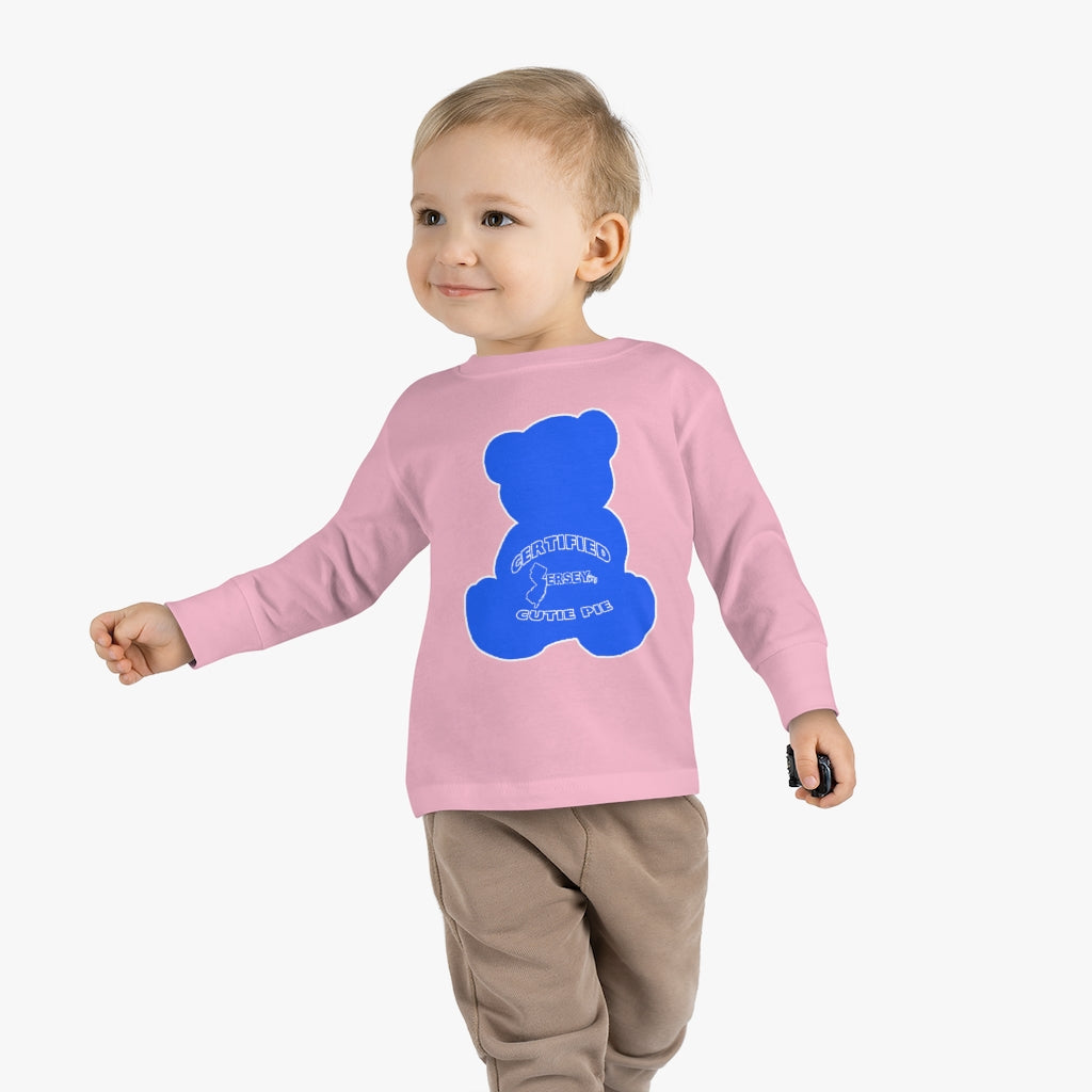 Certified Jersey City Cutie Pie Toddler Long Sleeve