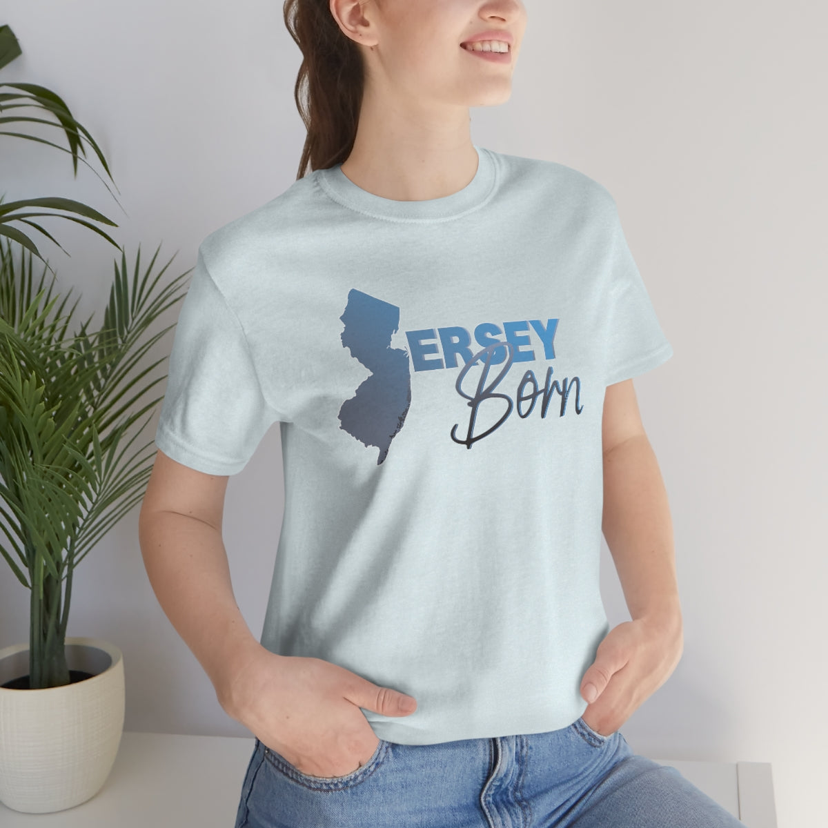 Jersey Born - Icey Blue Tee