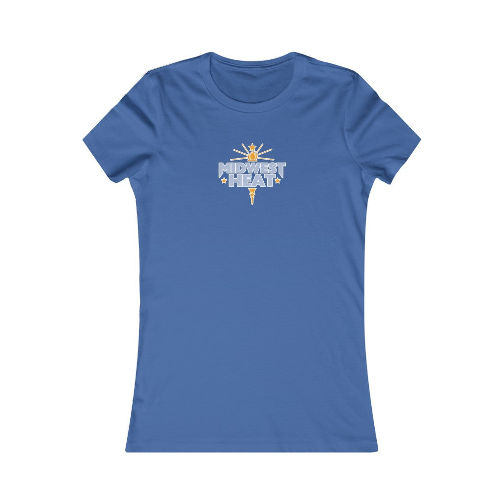 Midwest Heat - T Blue Gold Women's Tee