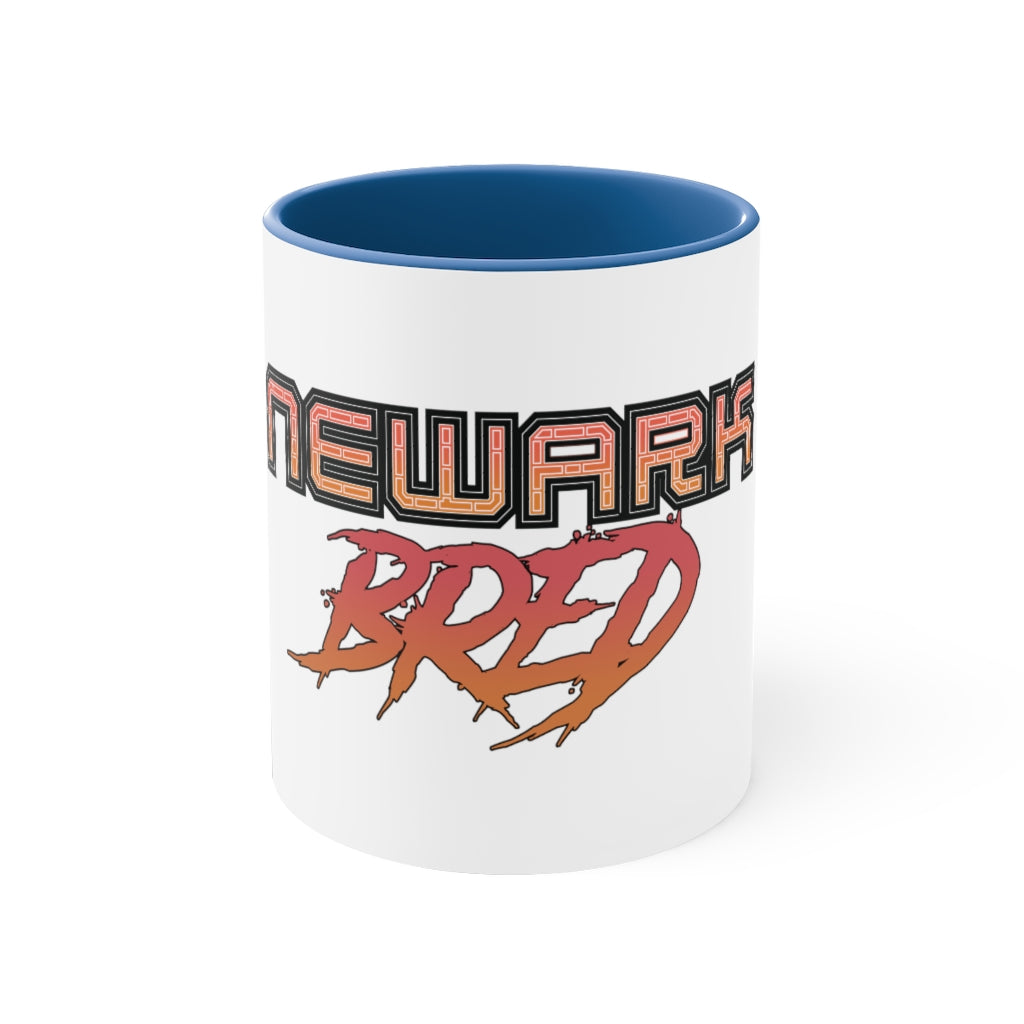 Newark Bred Fire Brick Accent Coffee Mug, 11oz