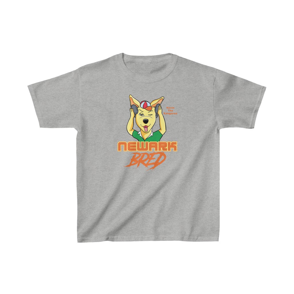 Newark Bred - Kevin the Kangaroo Kids Heavy Cotton Tee