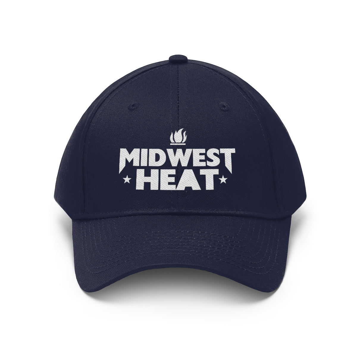 Midwest Heat White Scheme - Unisex Twill Hat