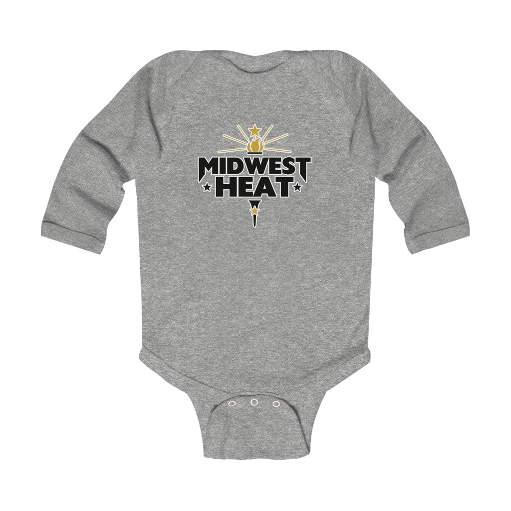 Midwest Heat Infant Long Sleeve Onesie