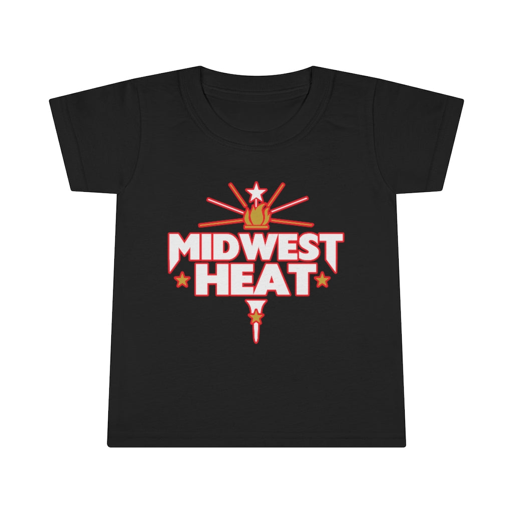 Midwest Heat - Red White Torch Toddler T-Shirt