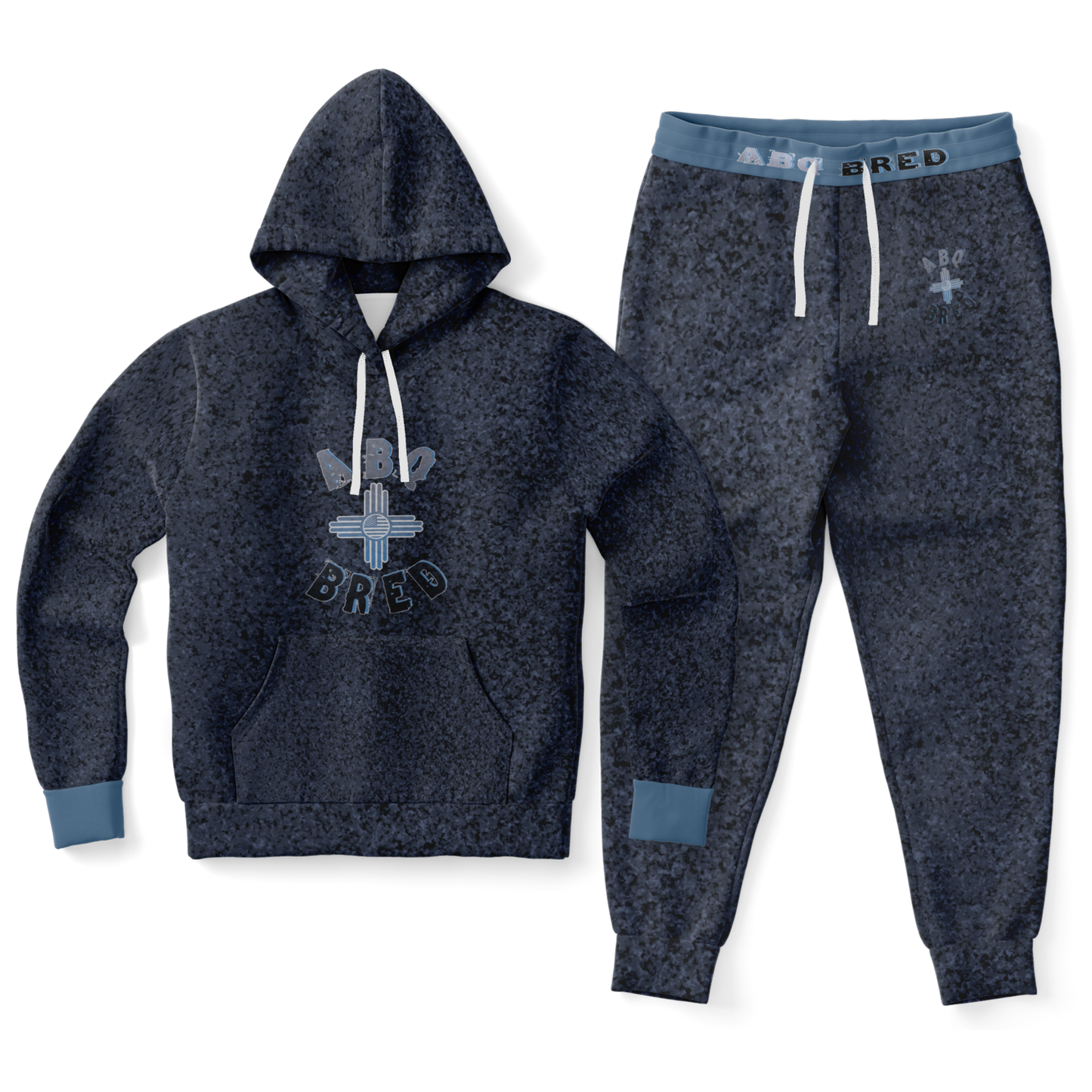 Albuquerque Bred - Dark Blue Dust Premium Sweat Suit ***