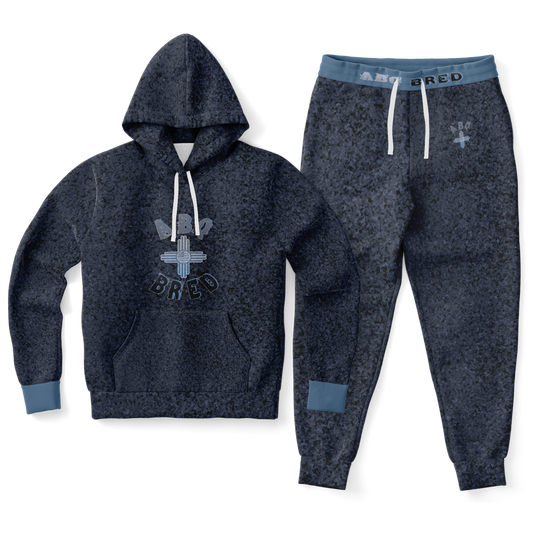 Albuquerque Bred - Dark Blue Dust Premium Sweat Suit ***