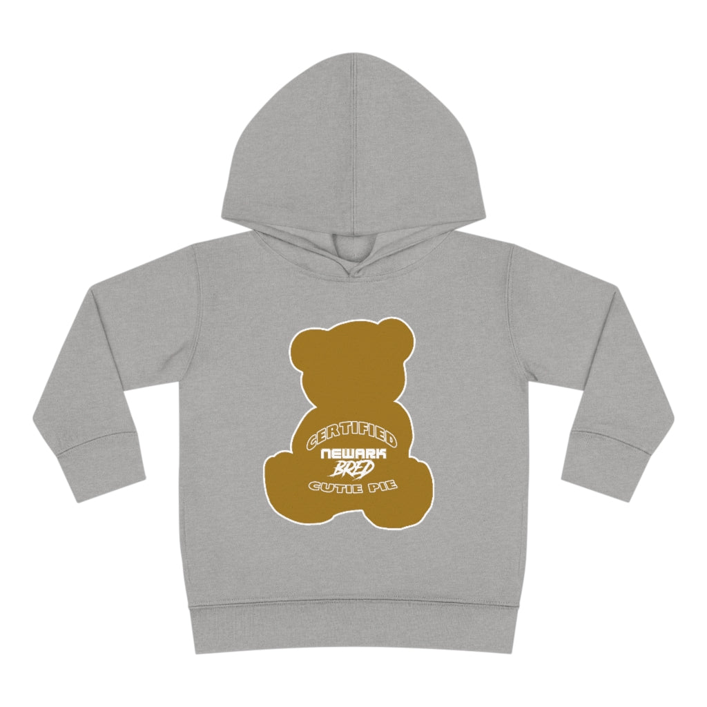 Certified Newark Bred Gold Sugar Bear Toddler Hoodie