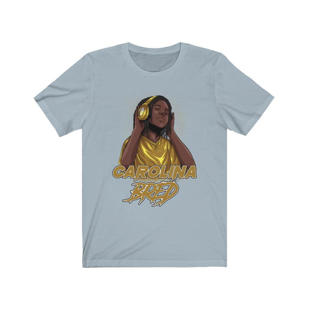 Carolina Bred - Black/Gold Locks Youth Locks Tee