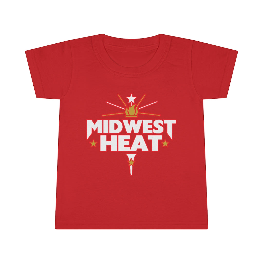 Midwest Heat - Red White Torch Toddler T-Shirt