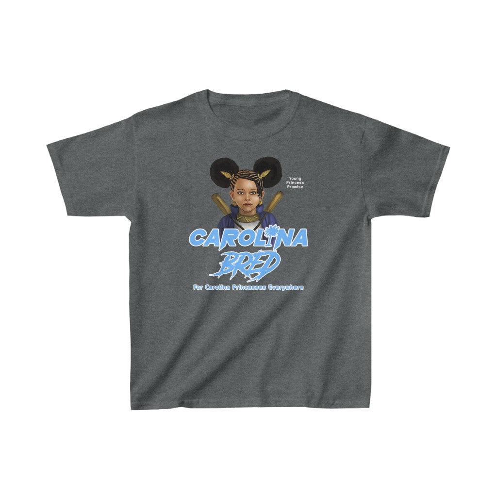 Carolina Bred - Princess Promise Edition Kids Heavy Cotton Tee