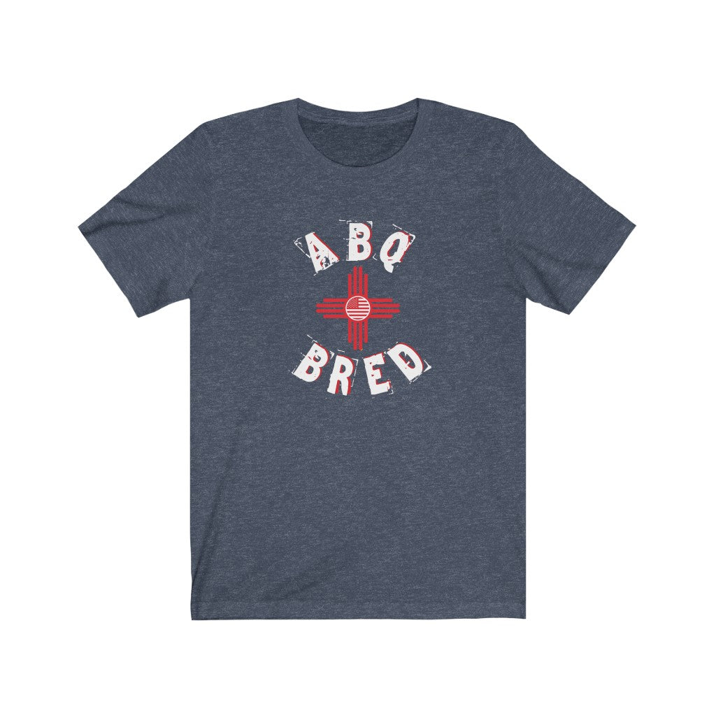 ABQ Bred - White/Red Unisex Tee