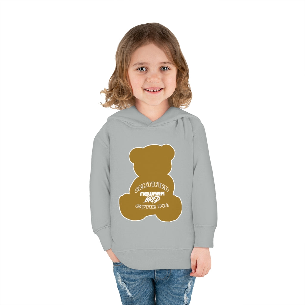 Certified Newark Bred Gold Sugar Bear Toddler Hoodie