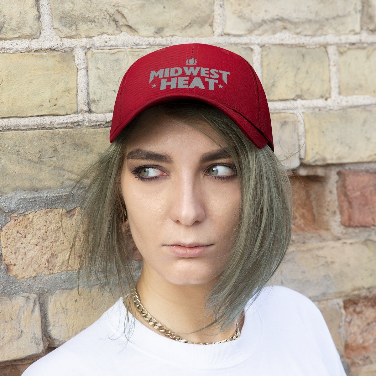 Midwest Heat Gray Scheme - Unisex Twill Hat