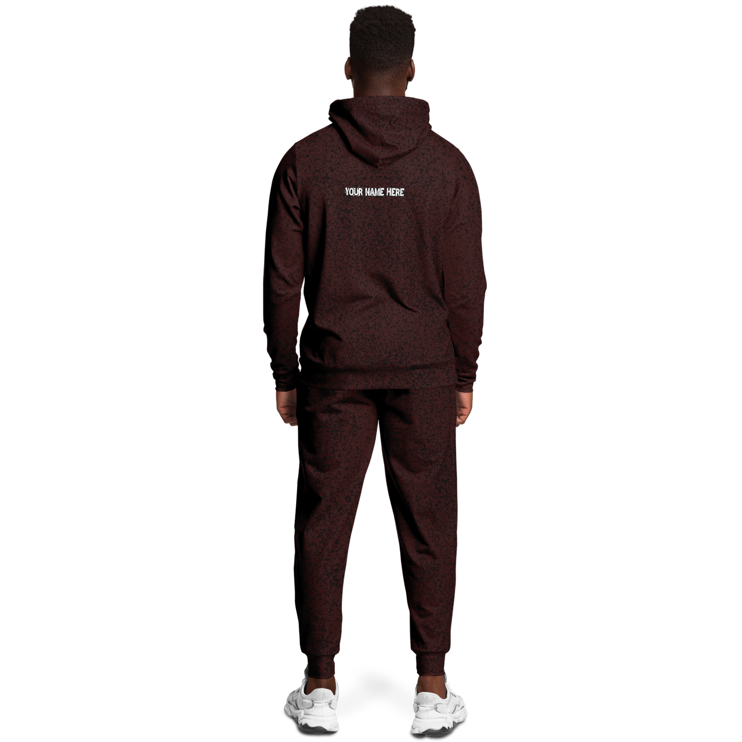 Jersey Born - Burgundy Dust Premium Sweat Suit*