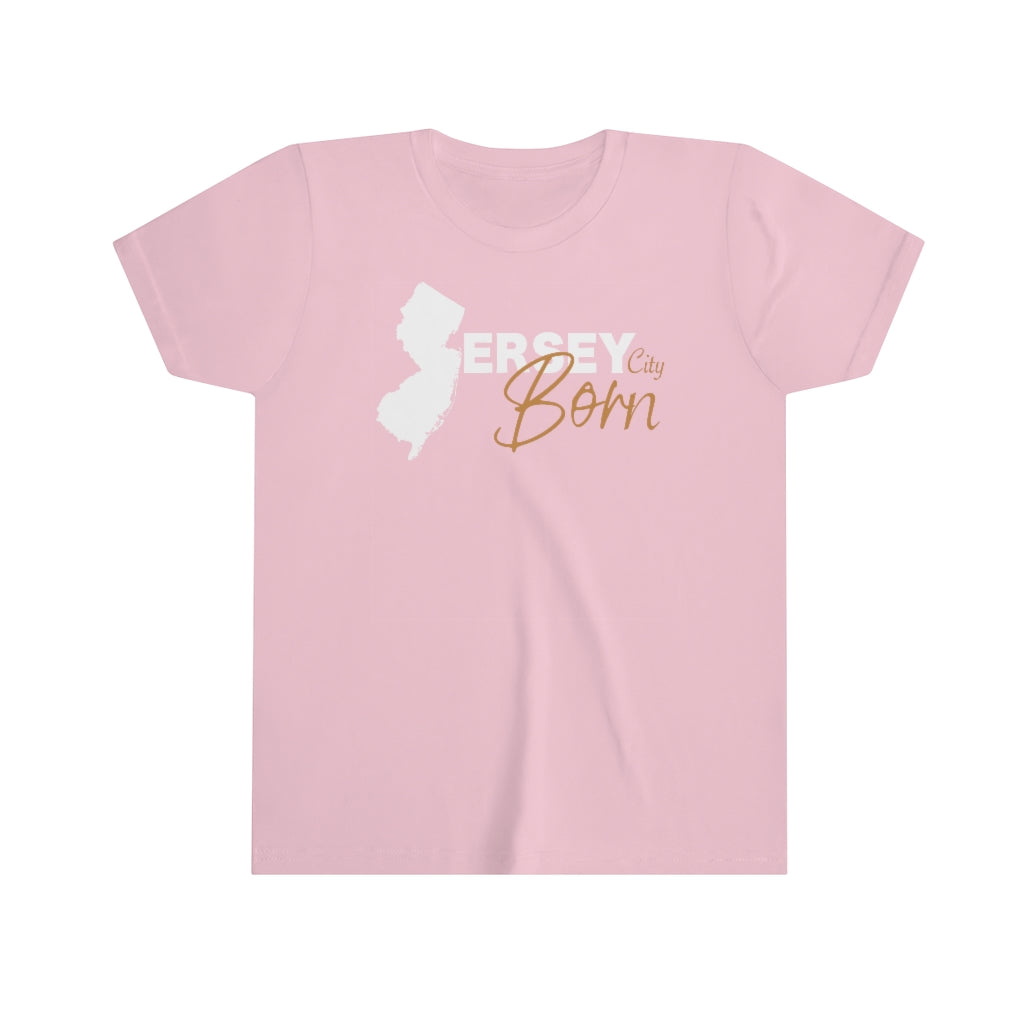 Jersey City Born - White Gold Scheme Youth Tee