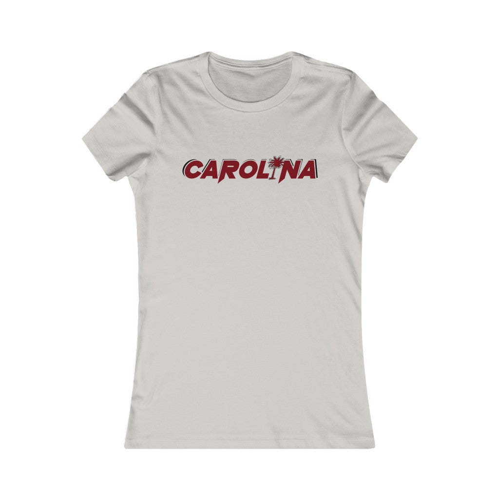 Carolina - Burgundy Black Scheme Women's Tee