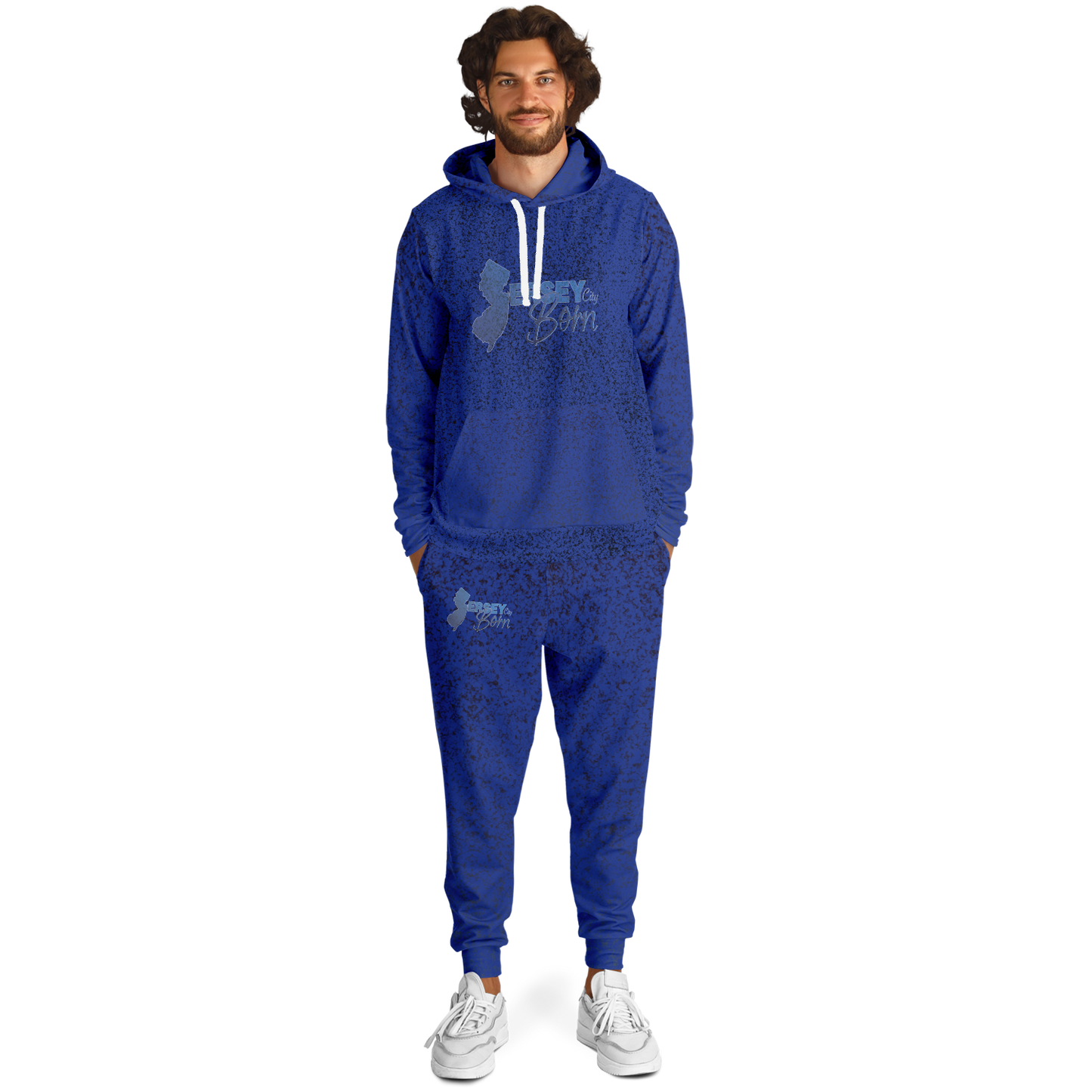 Jersey City Born - Icey Blue Premium Sweat Suit