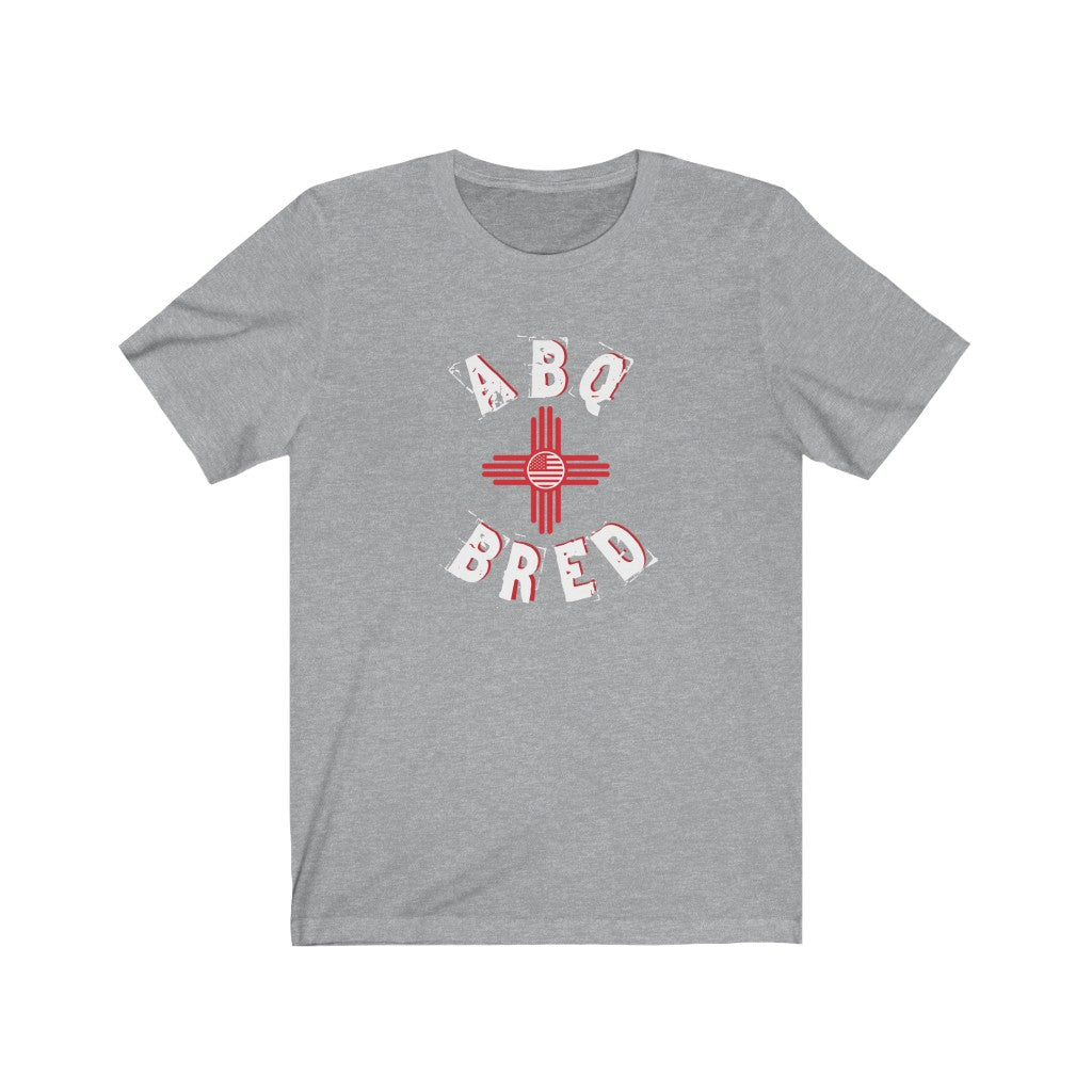 ABQ Bred - White/Red Unisex Tee