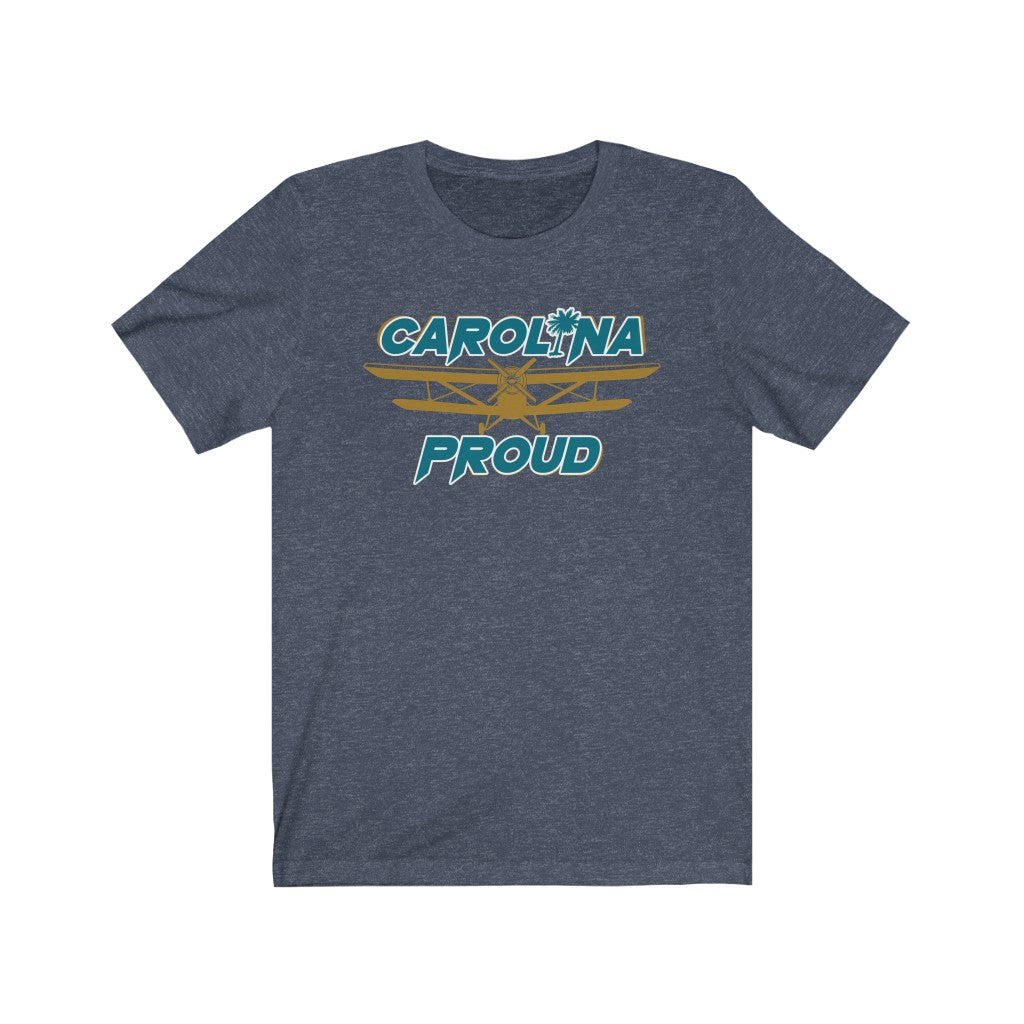 Carolina Proud - Aqua Gold Theme Unisex Tee