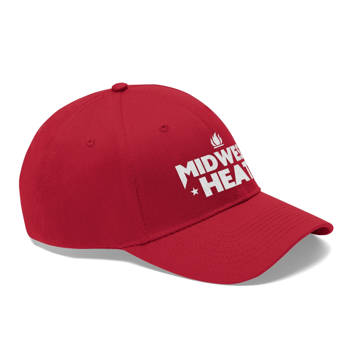 Midwest Heat White Scheme - Unisex Twill Hat