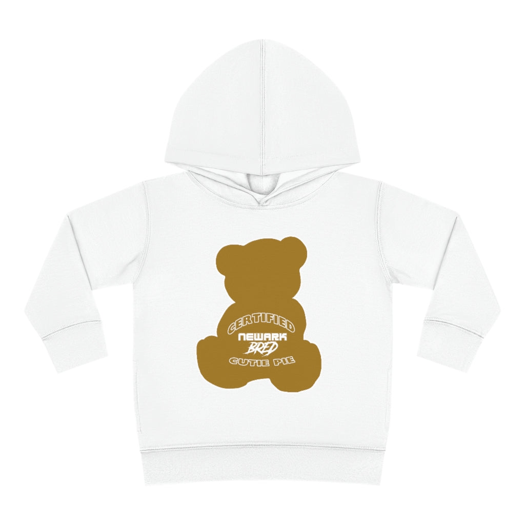 Certified Newark Bred Gold Sugar Bear Toddler Hoodie