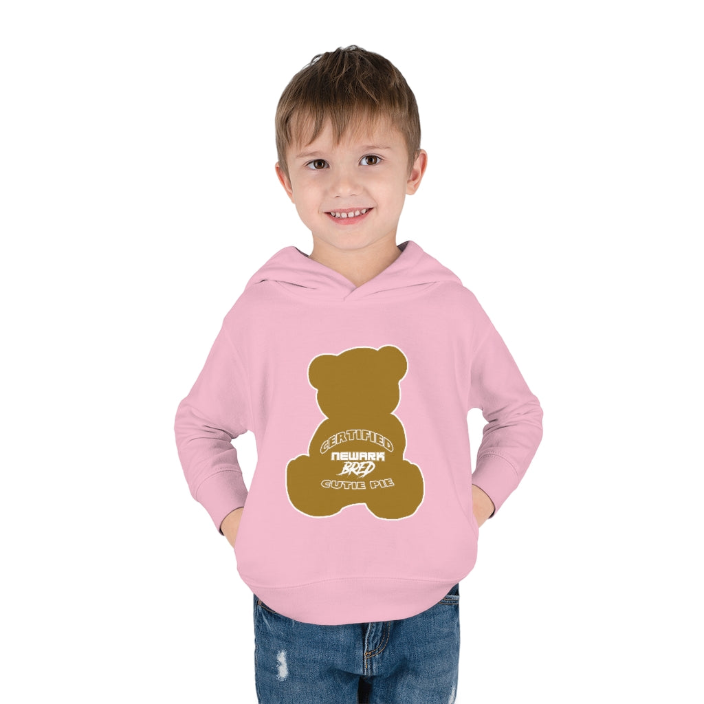 Certified Newark Bred Gold Sugar Bear Toddler Hoodie