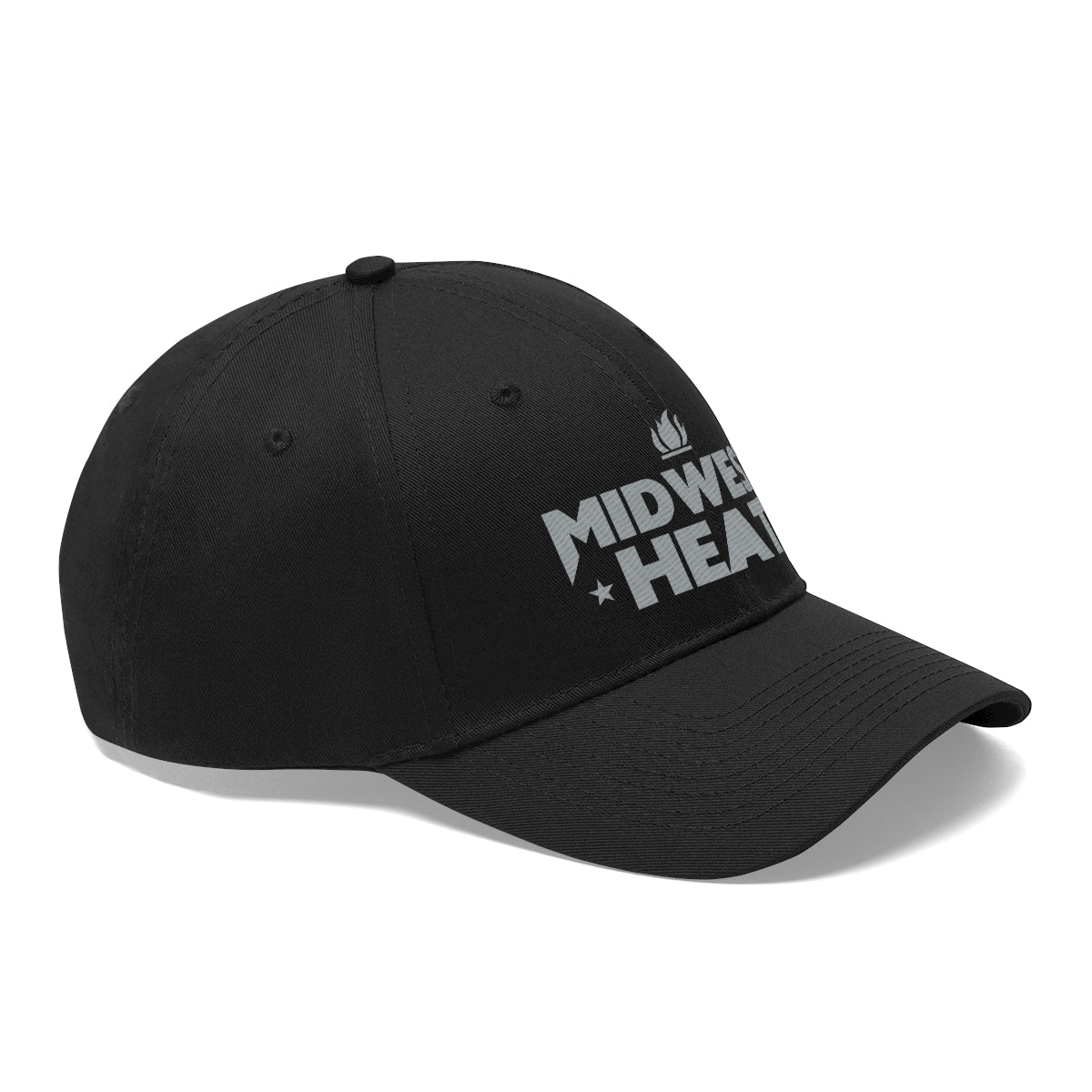 Midwest Heat Gray Scheme - Unisex Twill Hat