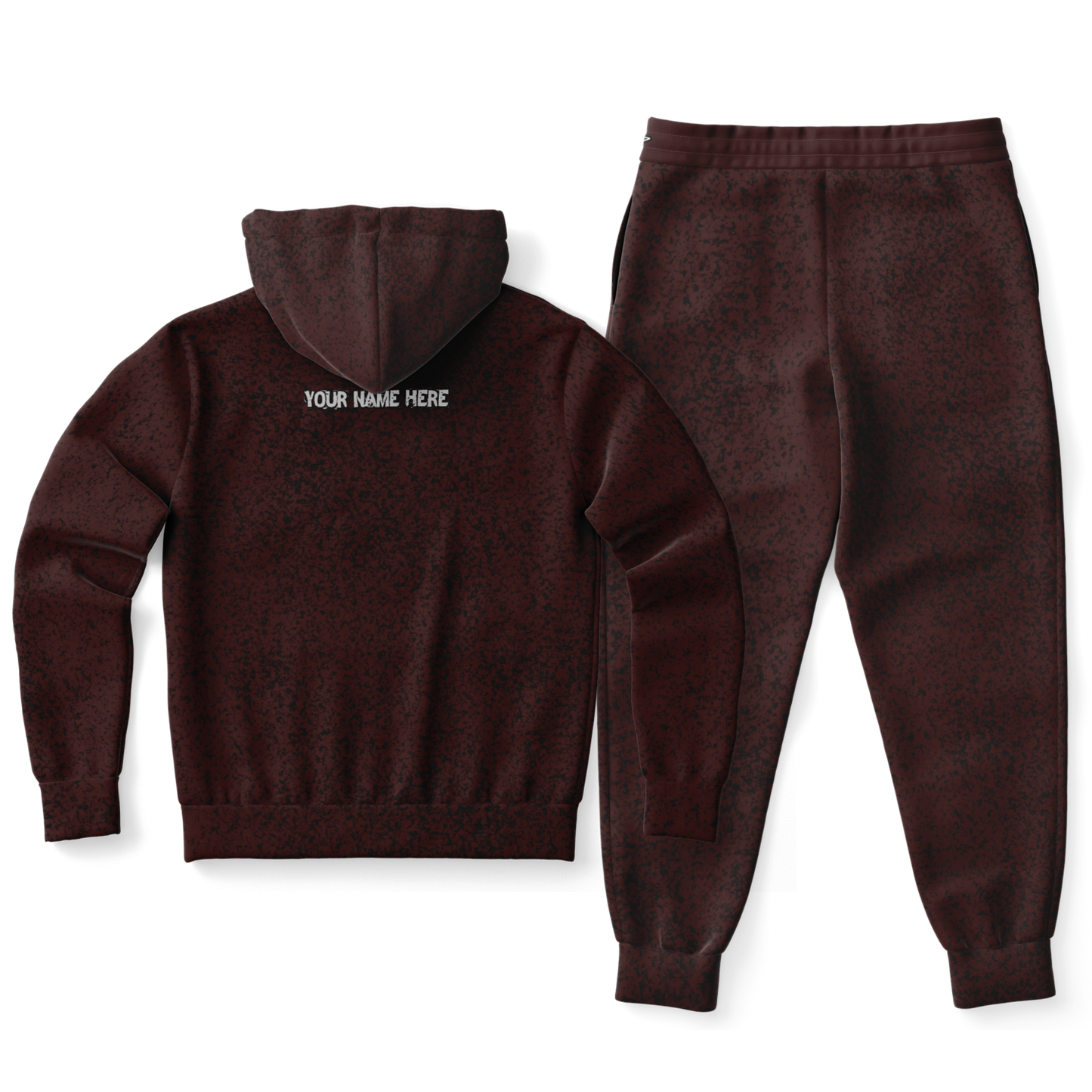 Jersey Born - Burgundy Dust Athletic Sweat Suit