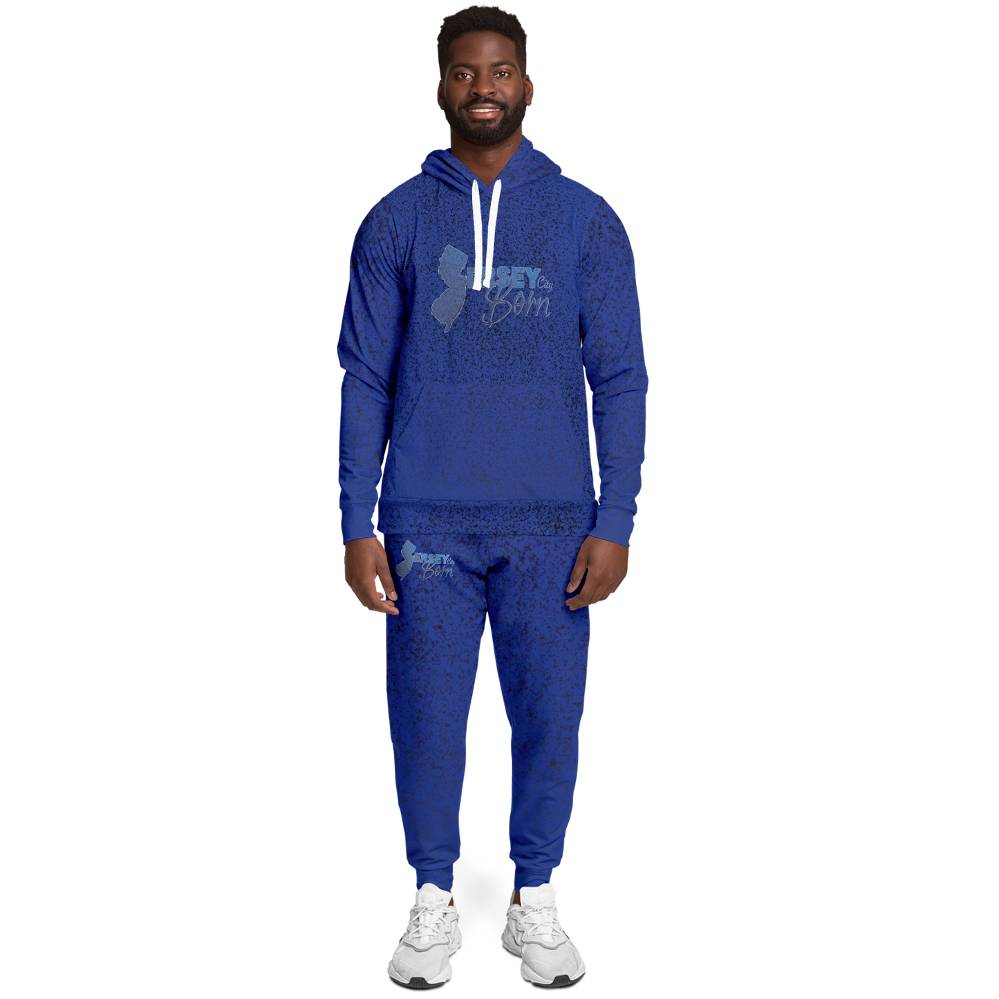 Jersey City Born - Icey Blue Premium Sweat Suit