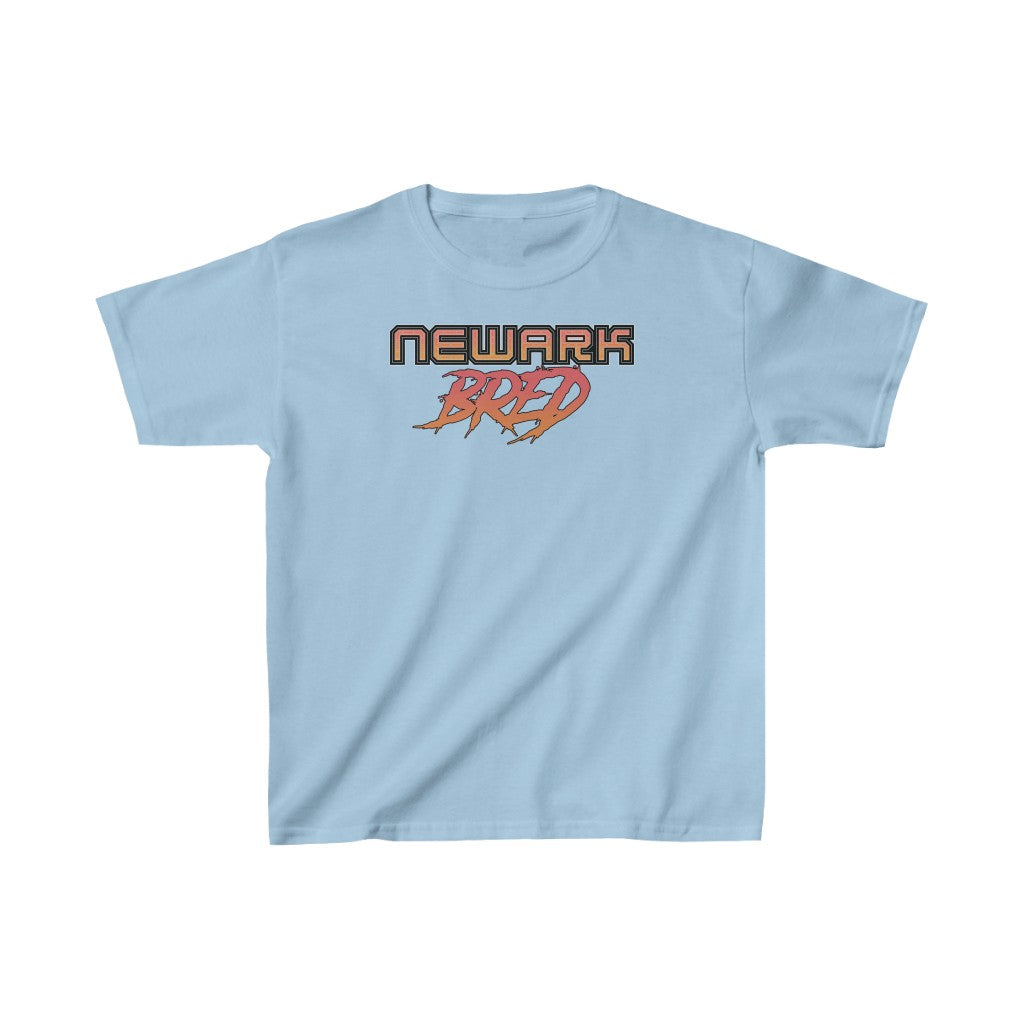 Newark Bred - Red Brick Kids Heavy Cotton Tee *