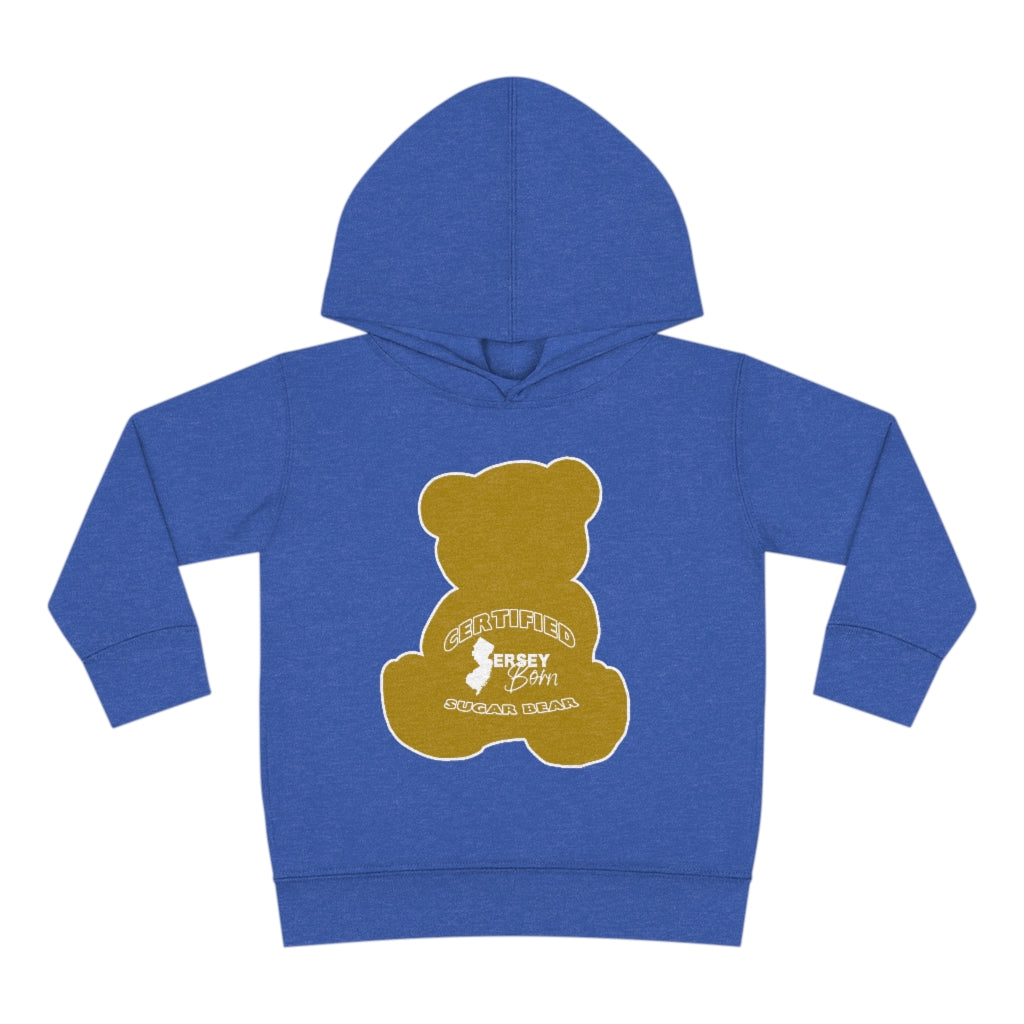 Certified Jersey Born Gold Sugar Bear Toddler Hoodie