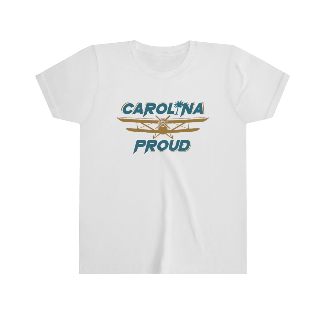 Carolina Proud - Aqua/Gold Youth Tee