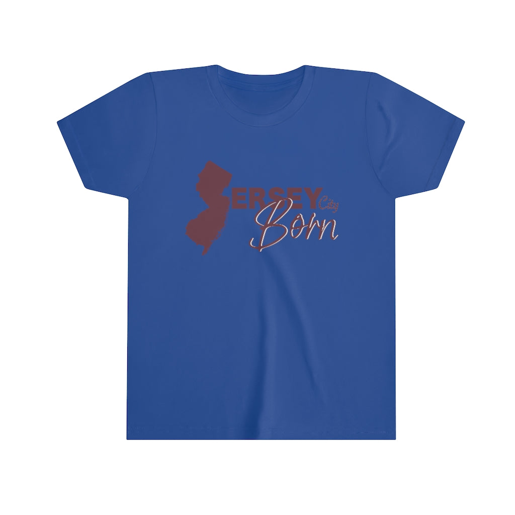 Jersey City Born - Berry Scheme Youth Tee