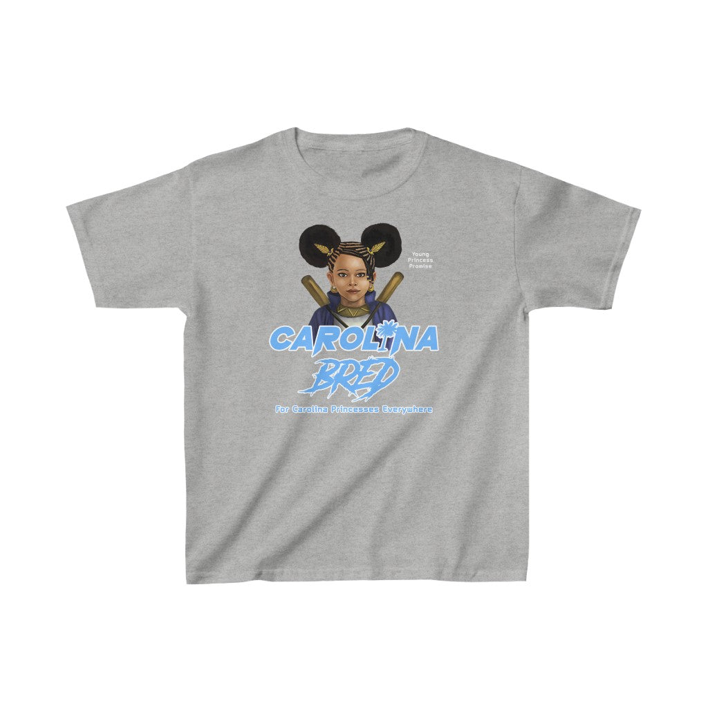 Carolina Bred - Princess Promise Edition Kids Heavy Cotton Tee
