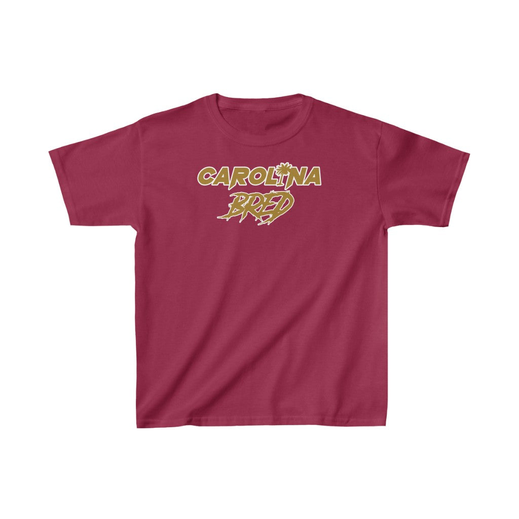 Carolina Bred  Gold Scheme Kids Heavy Tee *