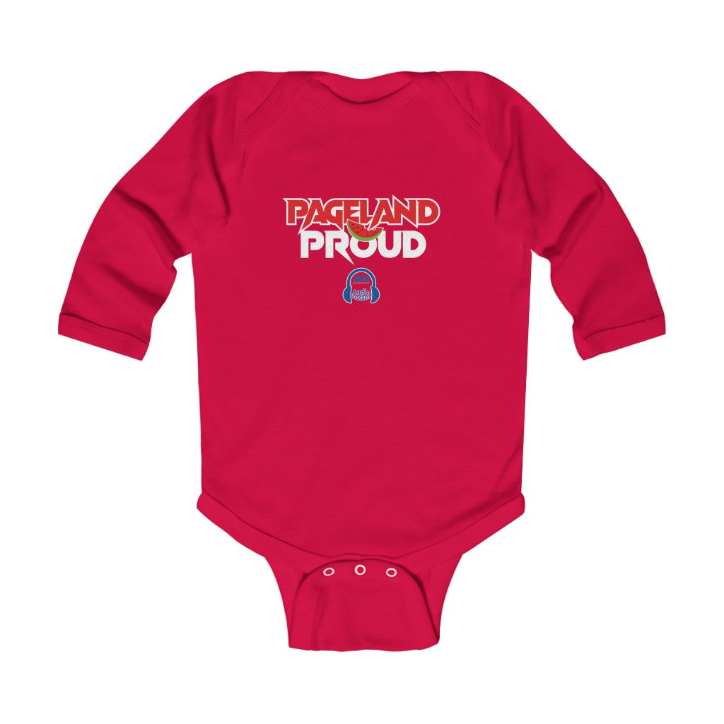 Pageland Proud - Interactive Audio Infant Long Sleeve Bodysuit