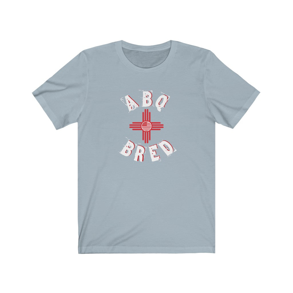 ABQ Bred - White/Red Unisex Tee