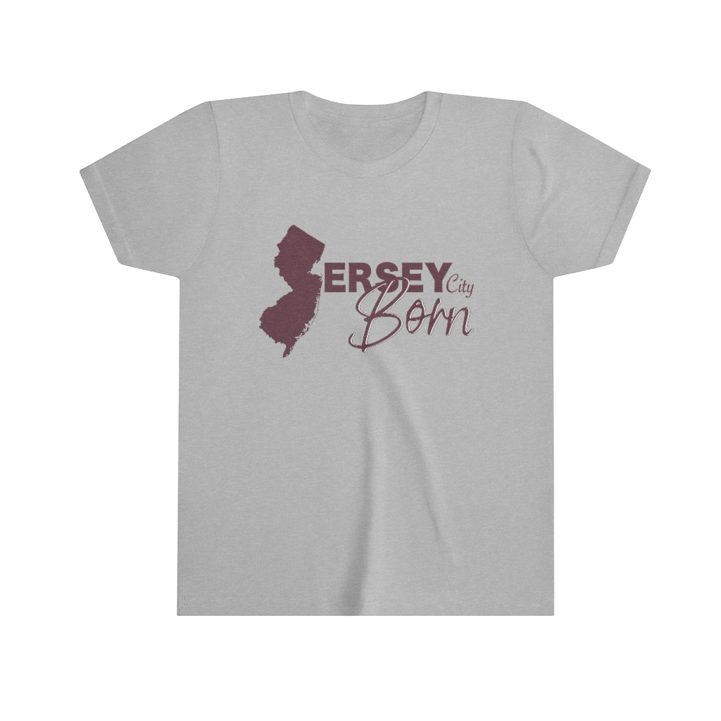 Jersey City Born - Berry Scheme Youth Tee