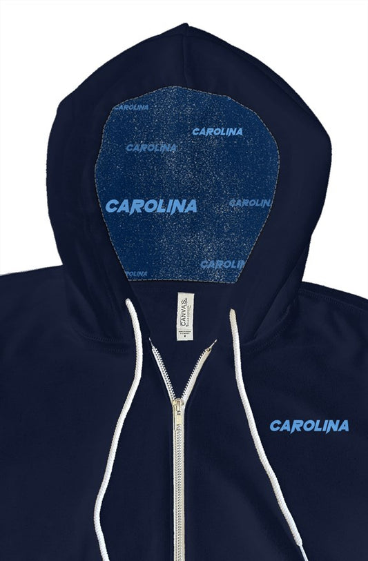 Carolina - Blue Scheme zip hoody