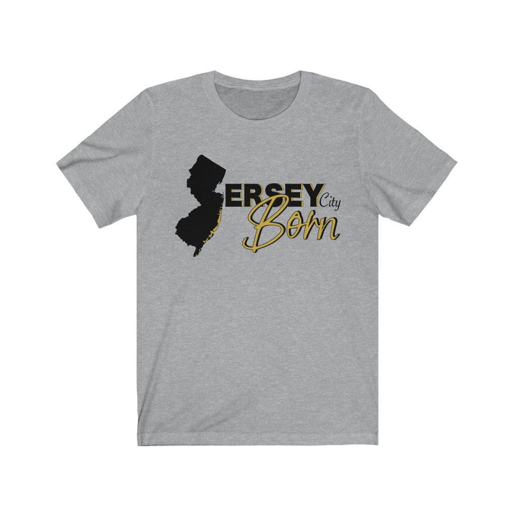 Jersey City Born - Black Gold Scheme Unisex Tee