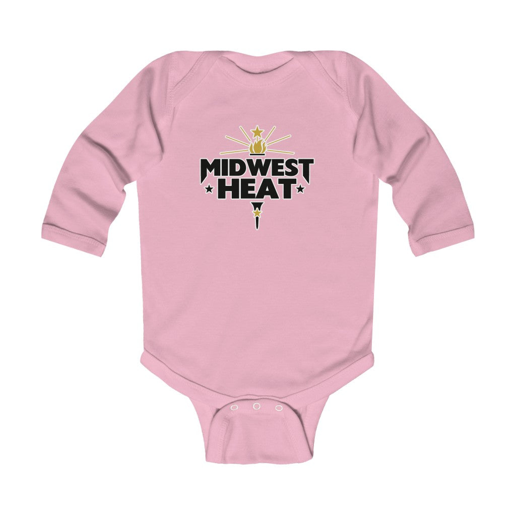 Midwest Heat Infant Long Sleeve Onesie