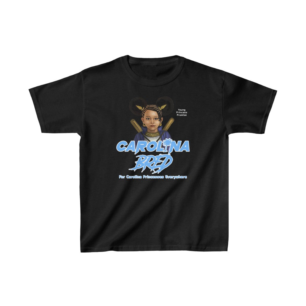 Carolina Bred - Princess Promise Edition Kids Heavy Cotton Tee
