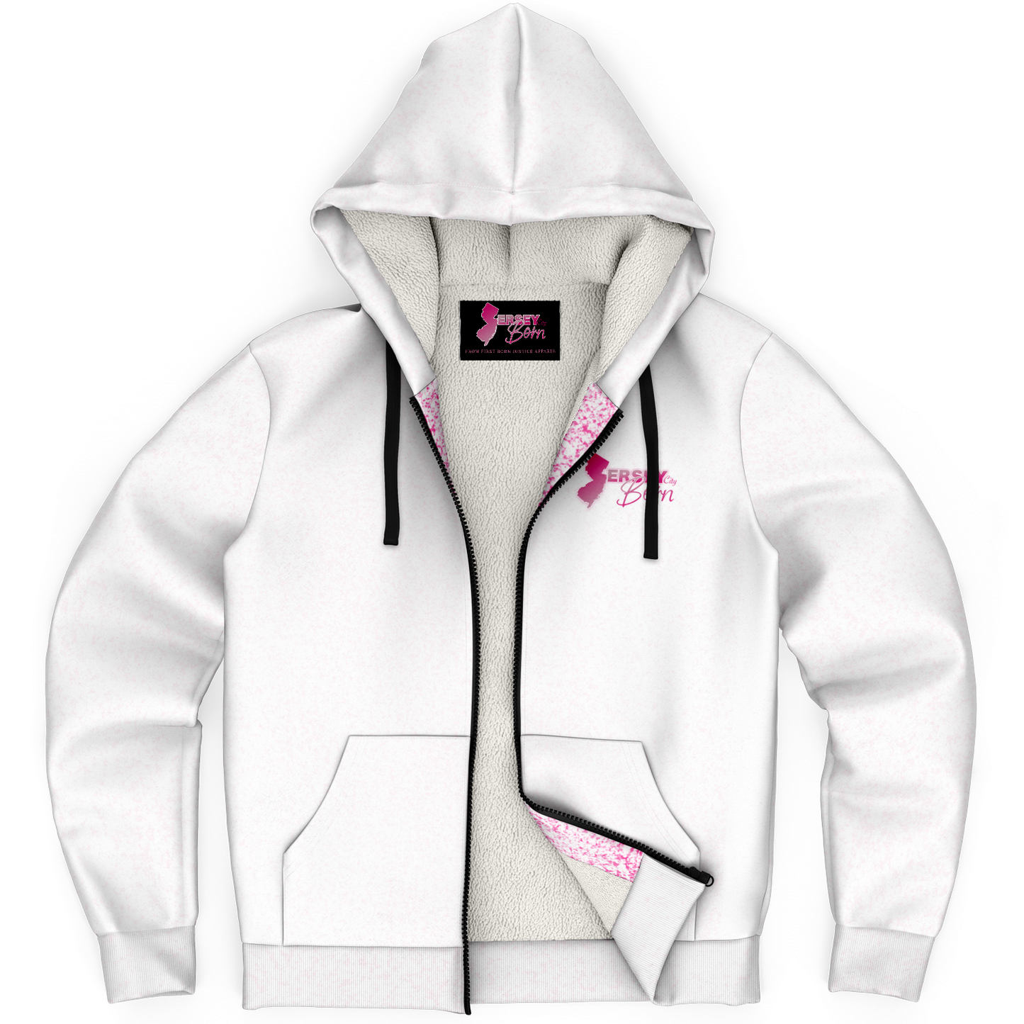 Jersey City Born- Cotton Candy Premium Hoodie