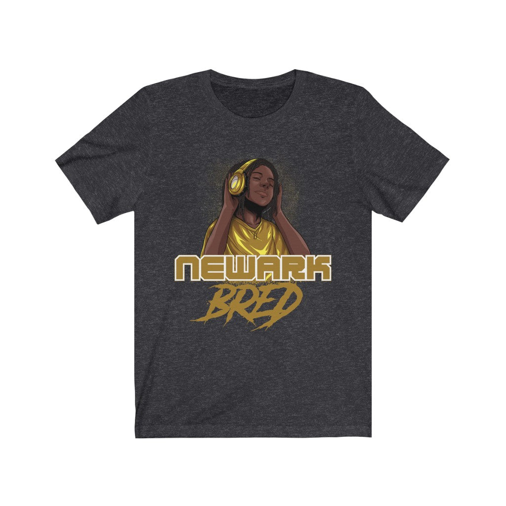 Newark Bred - Black/Gold Scheme Youth Locks Tee
