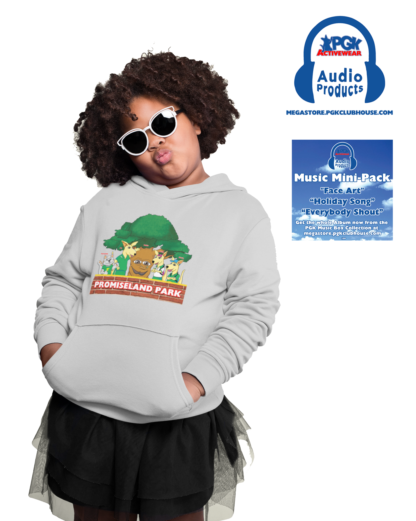 Promiseland Park's Audio Kid's Hoodie