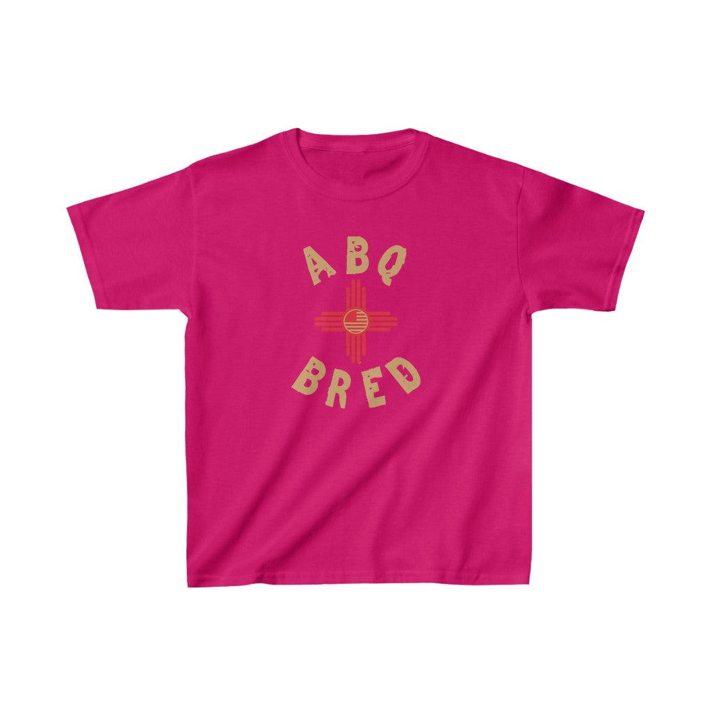 Albuquerque Bred - Tan Red Scheme Kids Heavy Cotton Tee
