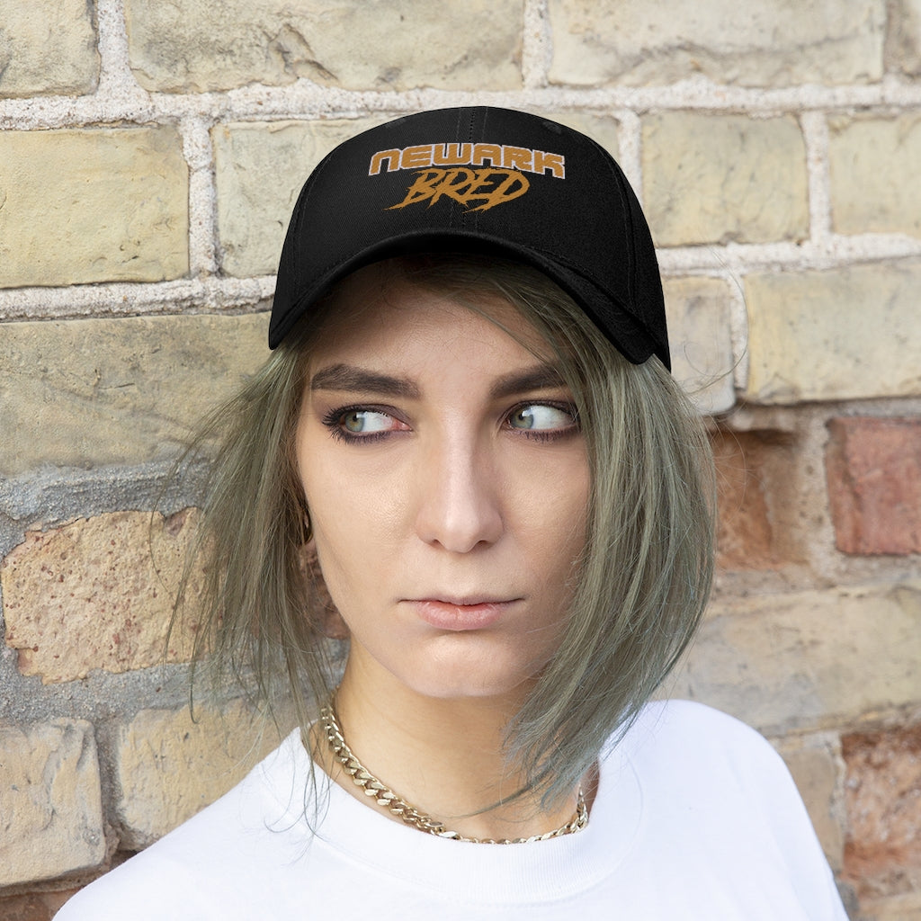 Newark Bred - Gold Trim Twill Hat