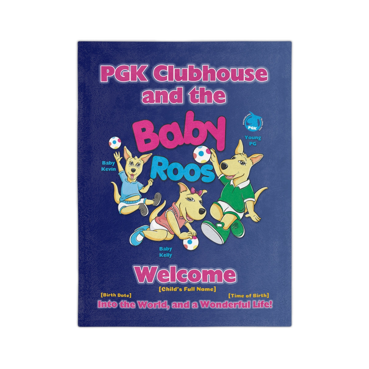 Baby Roos Velveteen Minky Blanket